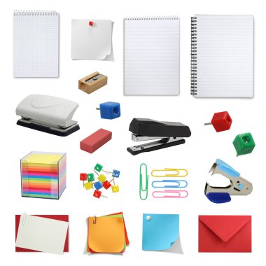 Office supply collection clipart