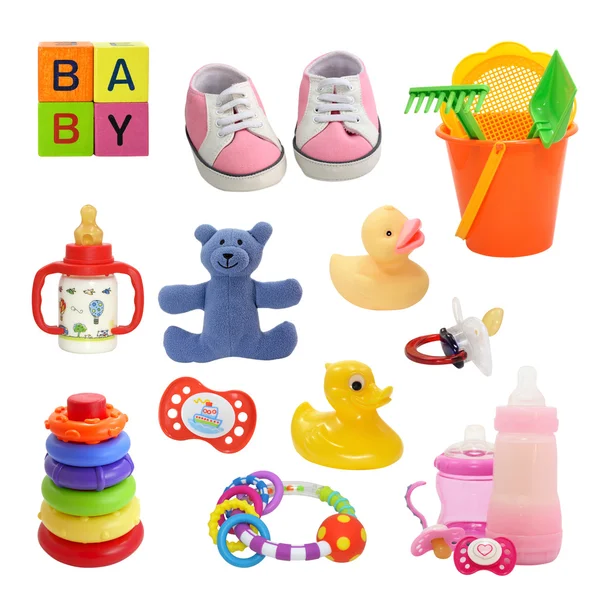 Baby goods collection — Stock Photo © egal 5451224