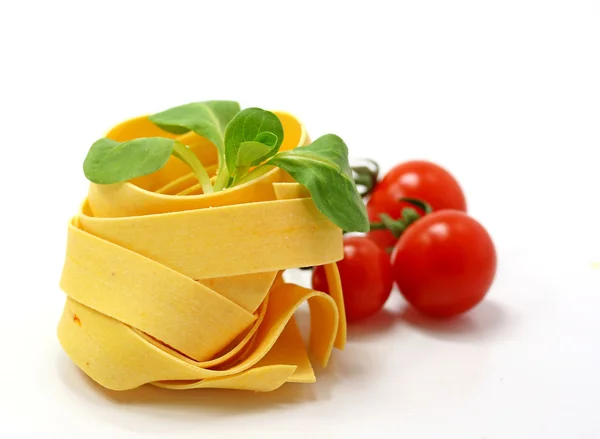 Těstoviny ingredience — Stock fotografie