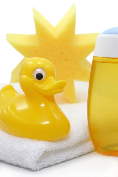 Жовтий baby spa — стокове фото