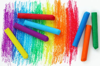 Oil Pastel Crayons clipart