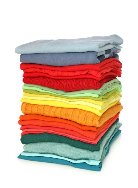 Stack of clothes — Stock Photo, Image