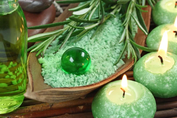 Gröna herbal spa — Stockfoto