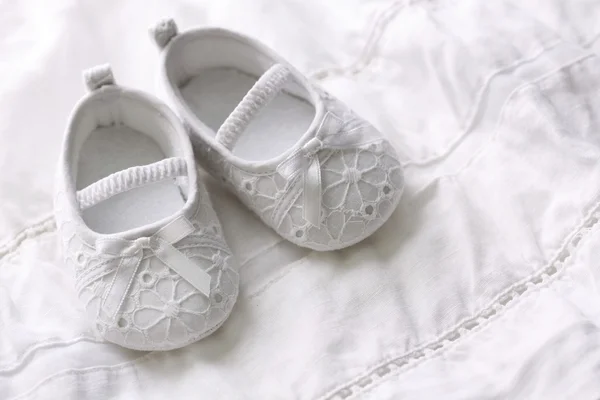 Baby girl shoes — Stock Photo, Image