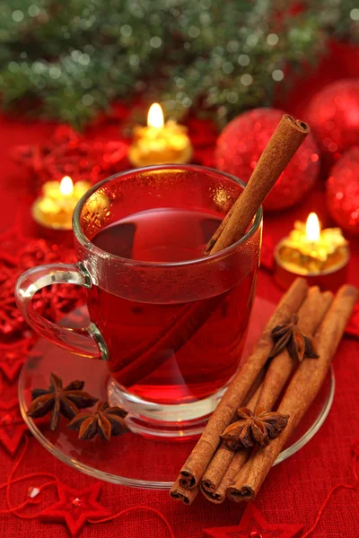 Meleg téli tea — Stock Fotó
