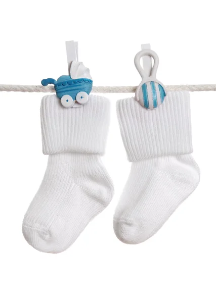 Calcetines de bebé — Foto de Stock