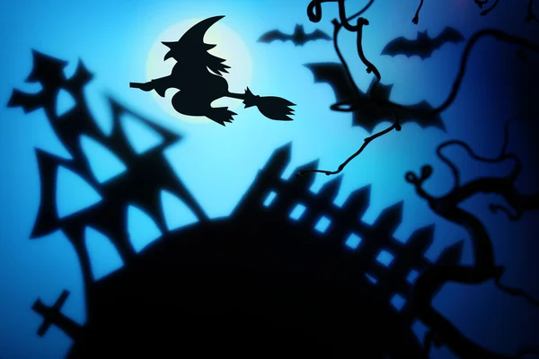 Halloween nacht — Stockfoto