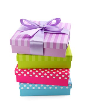 Gift boxes clipart