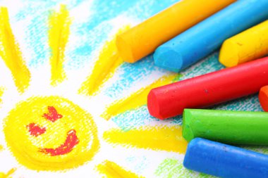 Oil Pastel Crayons clipart