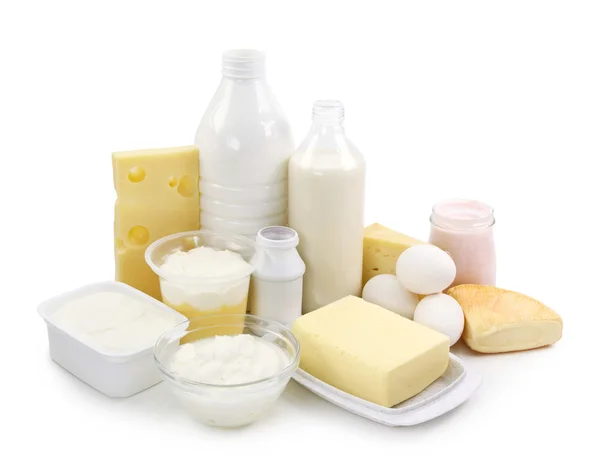 Süt ürünleri ve yumurtalar — Stok fotoğraf