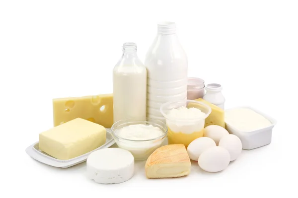 stock image Dairy products and eggs