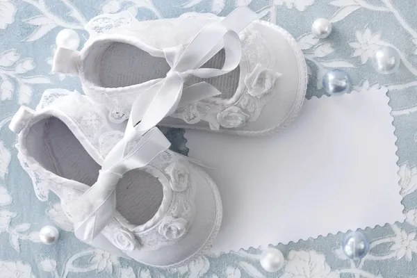 Sapatos de bebê — Fotografia de Stock