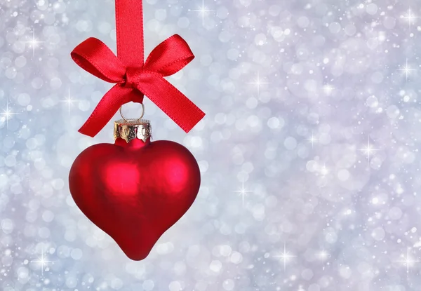 Christmas heart — Stock Photo, Image