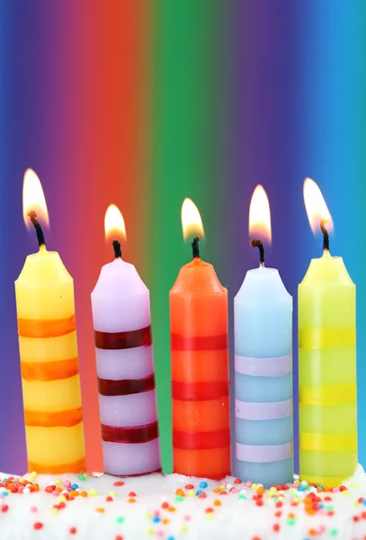 Πέντε τα κεριά γενεθλίων — Φωτογραφία Αρχείου