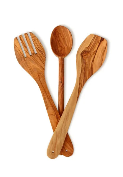 stock image Wooden cooking utensils