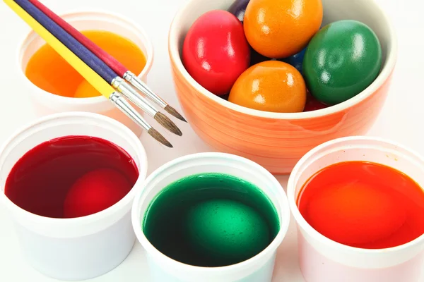 Pintura ovo de Páscoa — Fotografia de Stock
