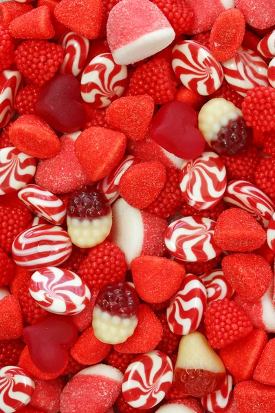 Mixed fruit jelly — Stock Photo, Image