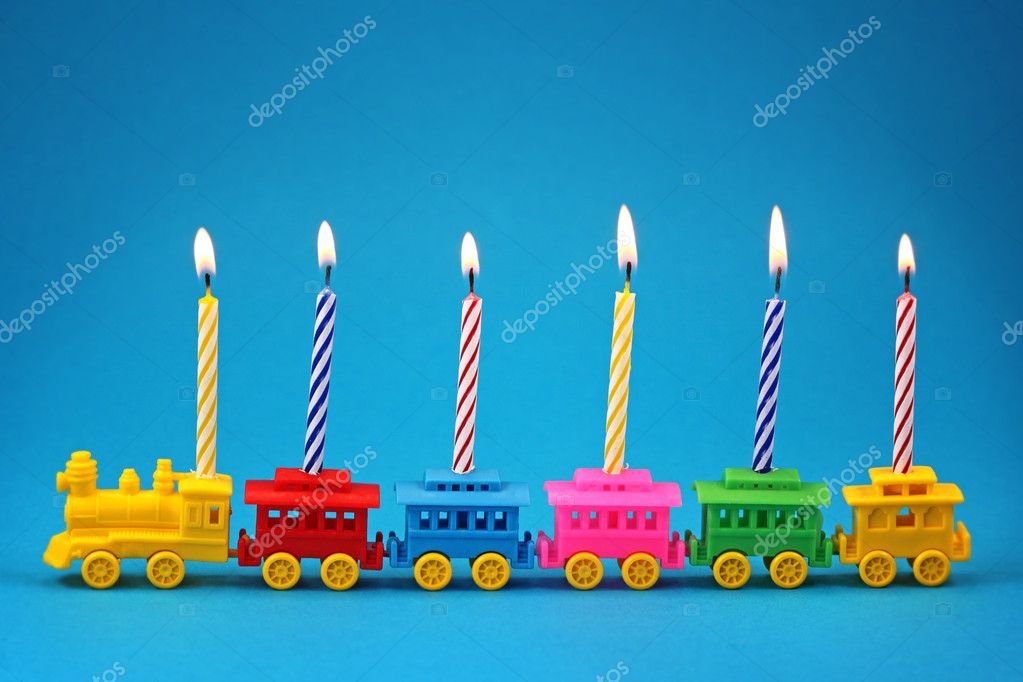 Bougie D Anniversaire Train Image Libre De Droit Par Elena Schweitzer C