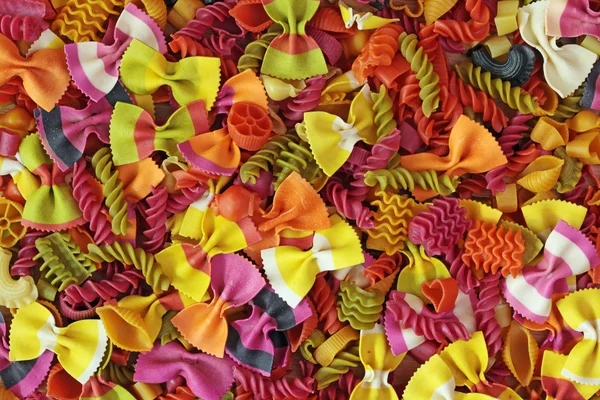 Colorful pasta — Stockfoto