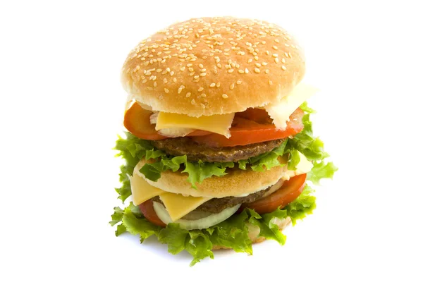 Burger saporito — Foto Stock