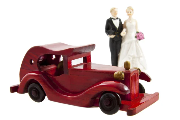 Just married Stock Image