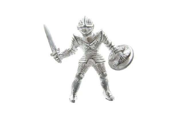 Knight of metal — Stock Photo, Image
