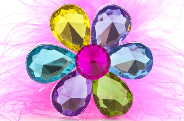Diamante flor — Fotografia de Stock