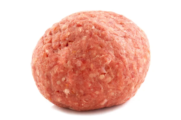Surowy meatball — Zdjęcie stockowe