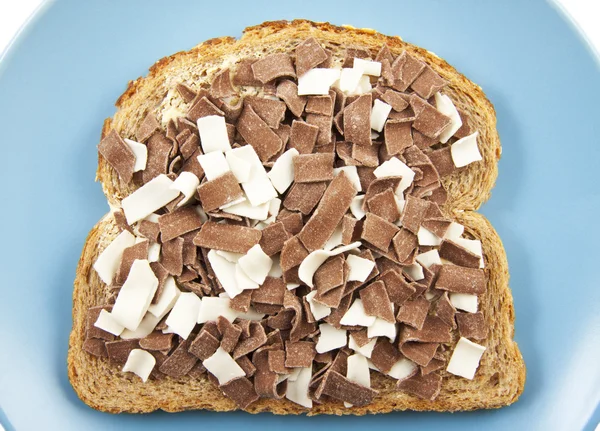 Çikolatalı ekmek — Stok fotoğraf