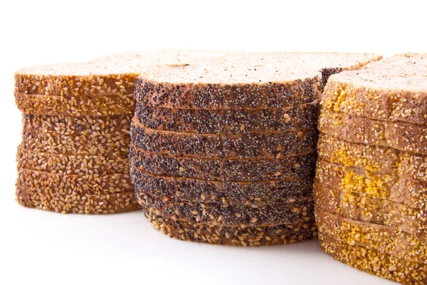 Pão castanho fresco — Fotografia de Stock