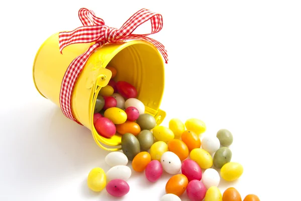 Cubo de caramelo amarillo —  Fotos de Stock