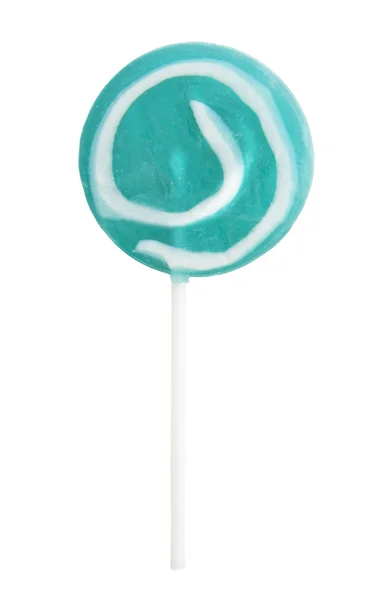 Блакитний lollypop — стокове фото