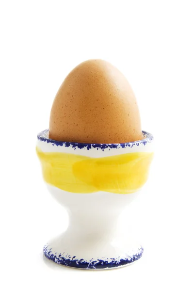 Пасхальне яйце з футболу — стокове фото