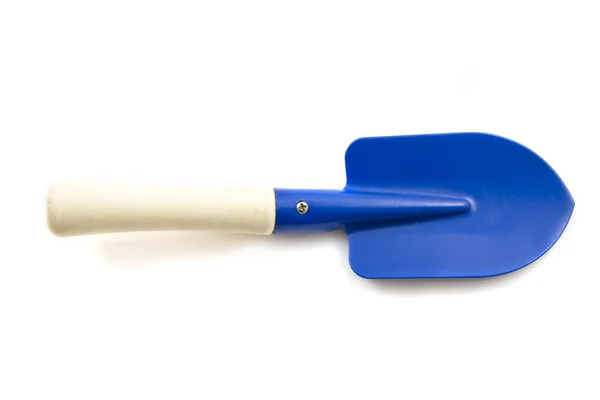 Blue spade — Stock Photo, Image
