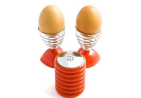 Happy valentine eggs — Stock Photo, Image