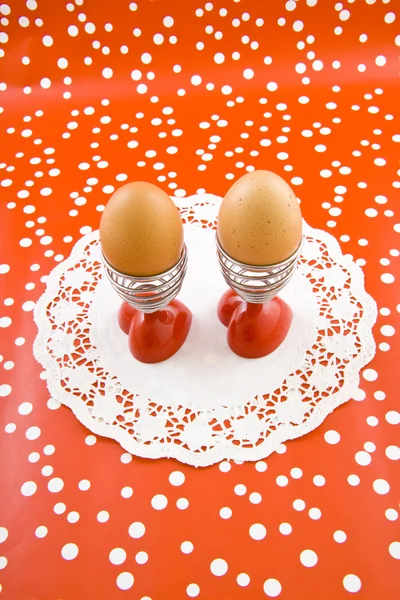 Petit valentine Frühstück — Stockfoto