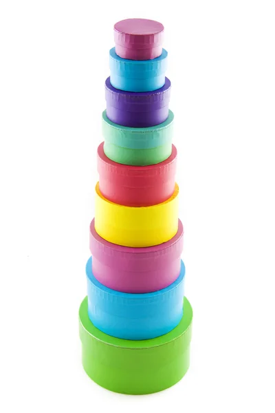 Torre colorida — Fotografia de Stock