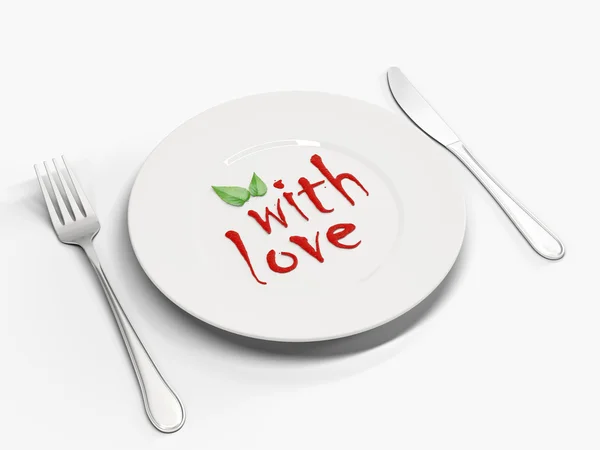 With love — Stock Photo, Image