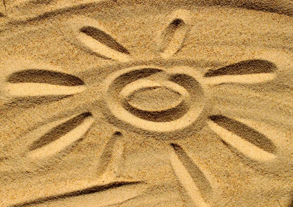 Άμμος και ήλιος — Φωτογραφία Αρχείου