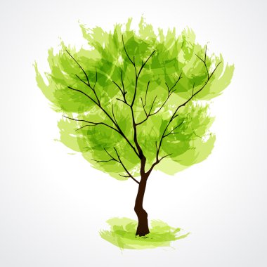 Summer tree clipart