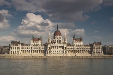 The Parliament in Budapest clipart