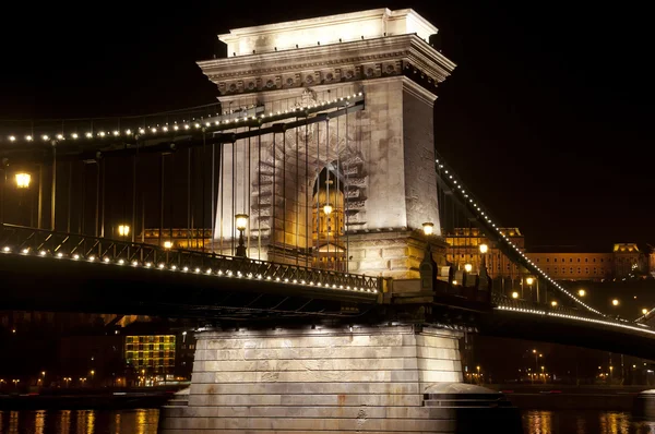 Γέφυρα από νύχτα — Φωτογραφία Αρχείου