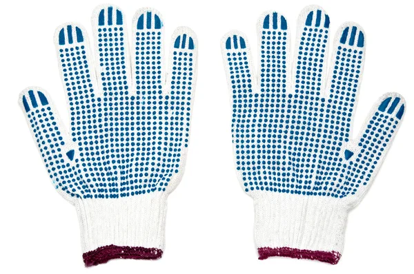 Pair of new work gloves — Stock Photo, Image