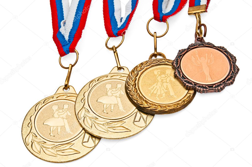 Four medals for dancing