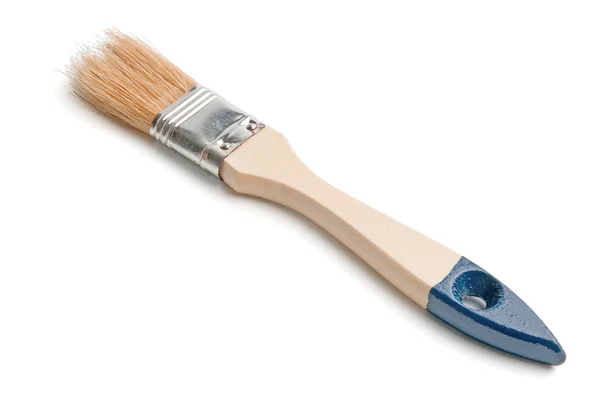 Mean paintbrush with stiff bristles — Stock Photo, Image