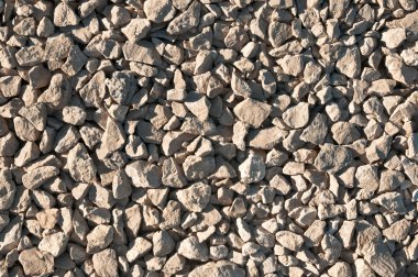 Texture of medium-sized gravel clipart