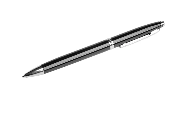 Black ballpoint pen — Stock Photo, Image