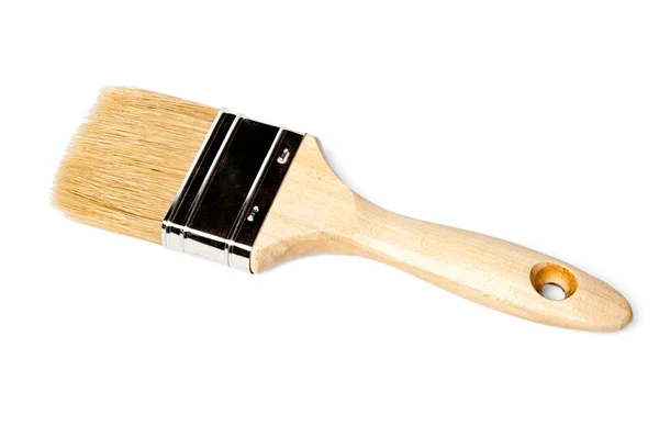 Paintbrush with stiff bristles — Stock Photo, Image