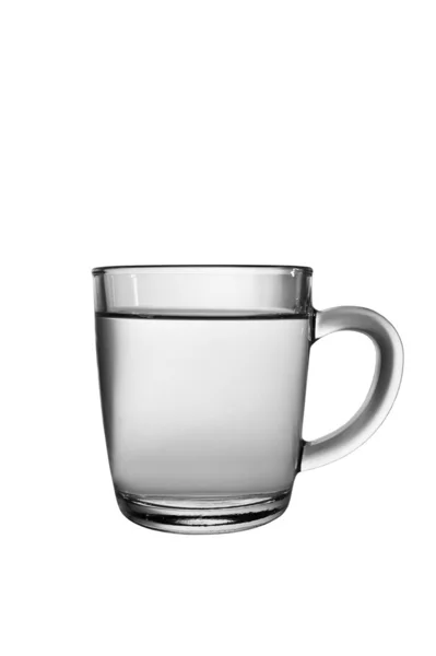 Glass cup with water — Stock Photo, Image