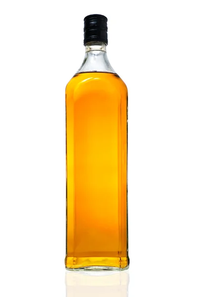 Flasche Whiskey Stockbild